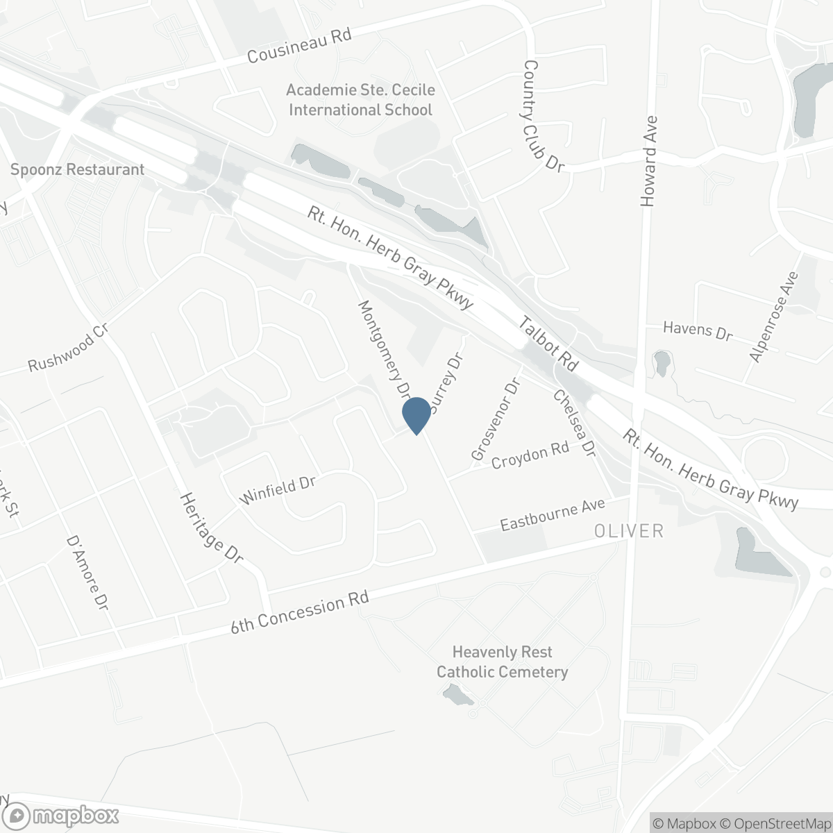 V/L MONTGOMERY DRIVE, LaSalle, Ontario N9H 1E8